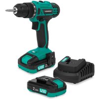 Akku-Bohrschrauber 20V – 19 Drehmomentstufen + Bohrmodus – inkl. 2 Bits – inkl. 2x 2.0Ah Akkus & Ladegerät - Vonroc Akku-Bohrschrauber 20V – 19 Drehmomentstufen + Bohrmodus – inkl. 2 Bits – inkl. 2x 2.0Ah Akkus & Ladegerät - Vonroc von VONROC