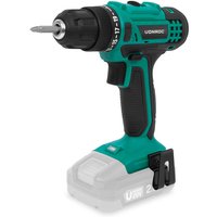 Vonroc - Akku-Bohrschrauber 20V – 19 Drehmomentstufen + Bohrmodus – inkl. 2 Schrauberbits – Ohne Akku und Ladegerät von VONROC