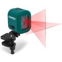 Vonroc - Akku-Kreuzlinienlaser – Rot – 4V – 1800mAh – Selbstnivellierend – 10 Meter Reichweite – Inkl. Klammer, USB-C-Kabel und Werkzeugtasche Vonroc - Akku-Kreuzlinienlaser – Rot – 4V – 1800mAh – Selbstnivellierend – 10 Meter Reichweite – Inkl. Klammer, USB-C-Kabel und Werkzeugtasche von VONROC