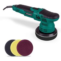 Dual Action Poliermaschine 650W – Ø125mm – Softstart – Konstante Leistung– inkl. 4 Polierpads von VONROC