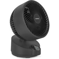 Breeze Ventilator - Tischventilator - Sehr leise - Inklusive Fernbedienung - 3 Geschwindigkeitsstufen - Schwenkfunktion - Um 180° neigbar- Schwarz von VONROC