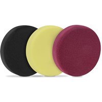 Vonroc - Polierscheiben/Polierpads Schaumstoff für Poliermaschinen - Starterset - 150mm, 3 Stück Vonroc - Polierscheiben/Polierpads Schaumstoff für Poliermaschinen - Starterset - 150mm, 3 Stück von VONROC