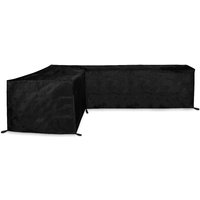 Premium Garten-Sofa Schutzhülle – L-Form - 250/90 x 250/90 x 70cm - Inkl. Klettverschluss-Binder von VONROC