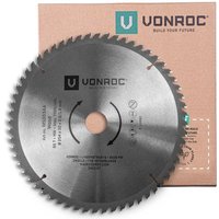 Sägeblatt für Kapp- und Tischsägen - 254 mm - 60 Zähne – für Holz – Universal von VONROC