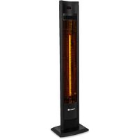 Vonroc - Elektroheizung Filicudi - Infrarot - 2000W - Hoher Wirkungsgrad - Kohleelement - 2 Heizstufen - LCD-Bildschirm - Inkl. Fernbedienung von VONROC
