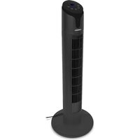 Hochwertiger Turmventilator – 86 cm – Inklusive Fernbedienung – 3 Geschwindigkeitsstu-fen – Schwenkfunktion – 15-Stunden-Timer – Schwarz - Vonroc von VONROC