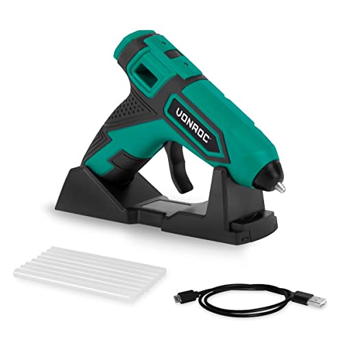 VONROC Kabellose Klebepistole 4V - 1.5Ah | Inkl. 8 Klebestifte Ø7x100mm VONROC Kabellose Klebepistole 4V - 1.5Ah | Inkl. 8 Klebestifte Ø7x100mm von VONROC
