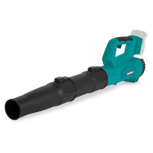 VONROC Kabelloser Laubbläser 20 V – axiales Design – Luftgeschwindigkeit 129 km/u – Luftvolumen 7 m³/min – exkl. Akku und Ladegerät VONROC Kabelloser Laubbläser 20 V – axiales Design – Luftgeschwindigkeit 129 km/u – Luftvolumen 7 m³/min – exkl. Akku und Ladegerät von VONROC