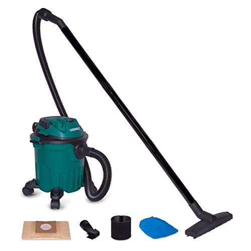 VONROC Nass und Trockensauger - Nasssauger, Industriesauger trocken und nass - Werkstattsauger 1000W - 12L Tank - 1,5m Schlauchlänge - inklusive Zubehör VONROC Nass und Trockensauger - Nasssauger, Industriesauger trocken und nass - Werkstattsauger 1000W - 12L Tank - 1,5m Schlauchlänge - inklusive Zubehör von VONROC