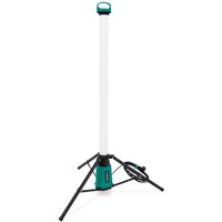 Vonroc - pro Arbeitsleuchte 360° - led - 76W – Flutlicht - mit Stativ – sehr leistungsstark: 11.500 Lumen - Höhe: 151 cm – 5 m Kabel von VONROC