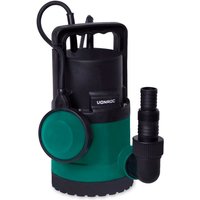 Tauchpumpe/Wasserpumpe 300W – 6500 l/h – Für sauberes und leicht verschmutztes Wasser – Mit Schwimmer von VONROC