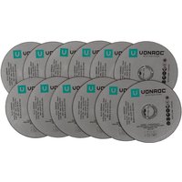 Vonroc - Universelles Metall-/Edelstahl-Trennscheiben-Set 12-teilig -ø 125 x 1,2 x 22,2 mm von VONROC