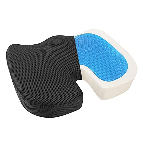 Orthopädisches Sitzkissen: Waschbares Ergonomisches Sitzkissen für Auto Memory Foam U-förmig Bürostuhl Kissen für Rollstuhl Autositz Orthopädisches Sitzkissen: Waschbares Ergonomisches Sitzkissen für Auto Memory Foam U-förmig Bürostuhl Kissen für Rollstuhl Autositz von VORAGA