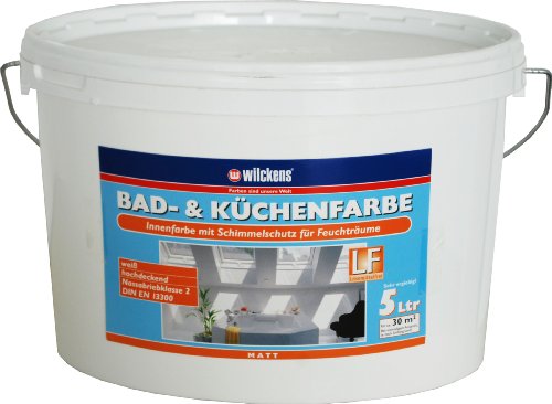 Wilckens 13490400090 - Farbe für Küche und Bad, Farbe: weiß von VORAGA