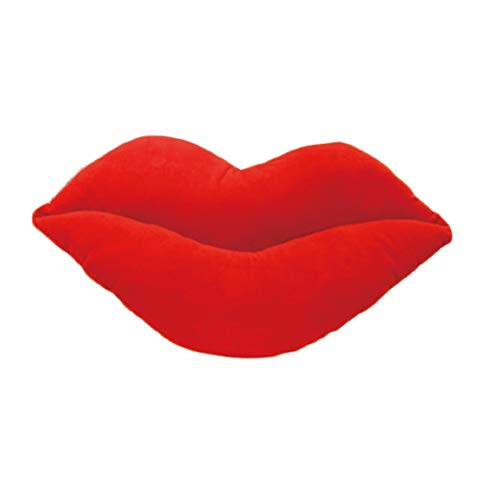 VORCOOL Kissen, 50cm rote Lippenform Kissen weiches Kissen Paar Geschenk Home dekorative Kissen von VORCOOL