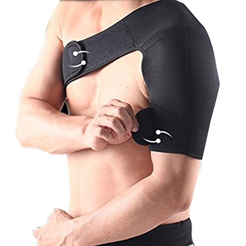 VORCOOL Verstellbarer Schulterbandage - Rechte Schulter (Schwarz) von VORCOOL