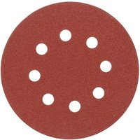 08578 --Schleifscheibe mit Löchern (Klettverschluss) p80 5St. - Vorel von VOREL