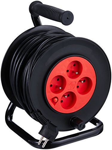 CABLE REEL 25M 4SOCKETS 230V 3x10MM2 CABLE REEL 25M 4SOCKETS 230V 3x10MM2 von VOREL
