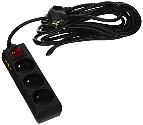 EXTENSION CORD W. GROUND W. SWITCH 3S 5M von VOREL