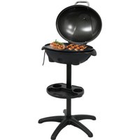 Elektrogrill 2in1 Tischgrill Standgrill 2400 Watt Gartengrill mit Haube Deckel bbq von VOREL