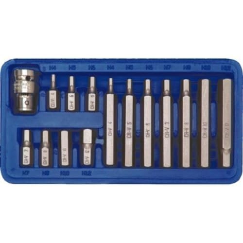 SCREWDRIVER BIT SET HEX H4H12 15PCS von VOREL