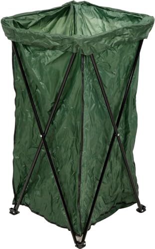 Laubsack Falttonne Grassack Laubtonne Gartensack Abfallkorb Müllsackständer 88x45cm von VOREL