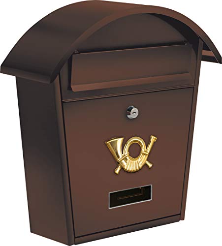 MAILBOX 380x320x105MM BROWN von VOREL