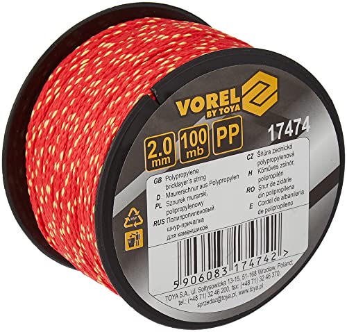 PP Bricklayers String 2.0MM 100M von VOREL