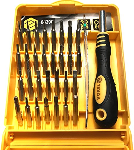 PRECISION SCREWDRIVER BIT SET 32PCS von VOREL