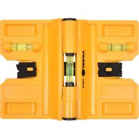 Pfostenwasserwaage Winkelwasserwaage Magnetisch 3 Libellen Flügel-Balken-Winkel-Wasserwaage 135mm Pfostenwasserwaage Winkelwasserwaage Magnetisch 3 Libellen Flügel-Balken-Winkel-Wasserwaage 135mm von VOREL