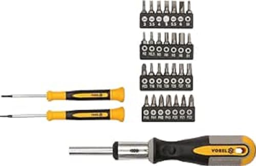 RATCHET SCREWDRIVER SET 31PCS von VOREL