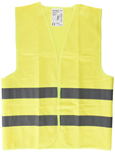 SAFETY VEST YELLOW SIZE XXXL von VOREL