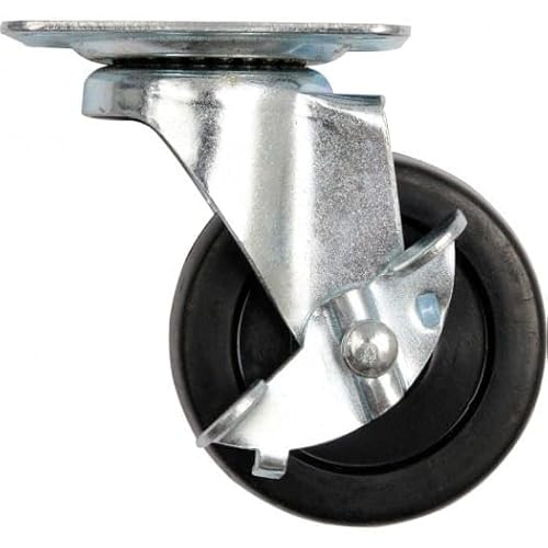 SWIVEL CASTER W. RUBBER W. BRAKE 40MM von VOREL