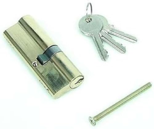 Schliesszylinder 67mm 3-Schlüssel 31/36 Messing von VOREL