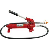 Hydraulik Handpumpe mit Pumpstange 10 Tonnen für Richtsatz Spreitzer Druckzylinder von VOREL