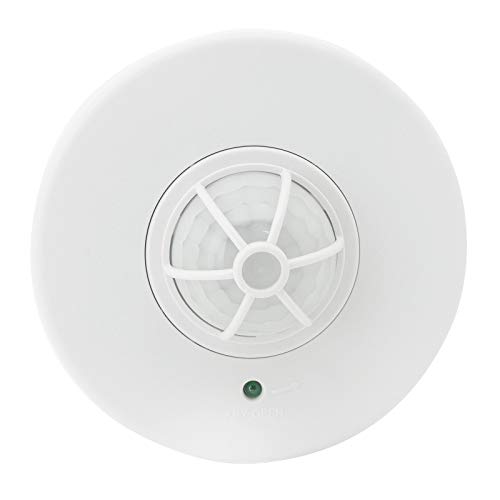 Vorel Infrarot Bewegungsmelder 360 Grad IP20 weiß Innen-Bereich Infrarot-Sensor Bewegungssensor Deckensensor von VOREL