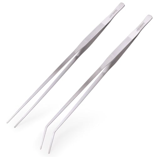 VORESTIC 2 Stück Aquarium Pinzette Lang Set, Gerade und Gebogen, Sehr Lang 60 cm VORESTIC 2 Stück Aquarium Pinzette Lang Set, Gerade und Gebogen, Sehr Lang 60 cm von VORESTIC