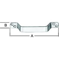 Vormann - Handgriff gelocht, l 110mm Stahl, verzinkt von VORMANN