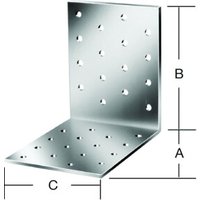 VORMANN Lochplattenwinkel 100 x 100 x 100mm mit CE? Ja Stahl sendverz. VORMANN Lochplattenwinkel 100 x 100 x 100mm mit CE? Ja Stahl sendverz. von VORMANN