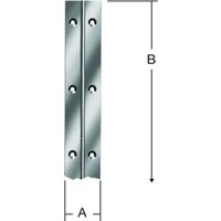 VORMANN Stangenscharnier B 32mm,L 2040mm Stahl vernickelt VORMANN Stangenscharnier B 32mm,L 2040mm Stahl vernickelt von VORMANN