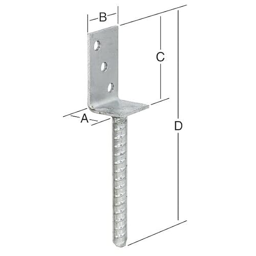 Vormann 071275000 Leichter L-Stützschuh, Feuerverzinkt, 40 x 50, 10 Stück Vormann 071275000 Leichter L-Stützschuh, Feuerverzinkt, 40 x 50, 10 Stück von VORMANN