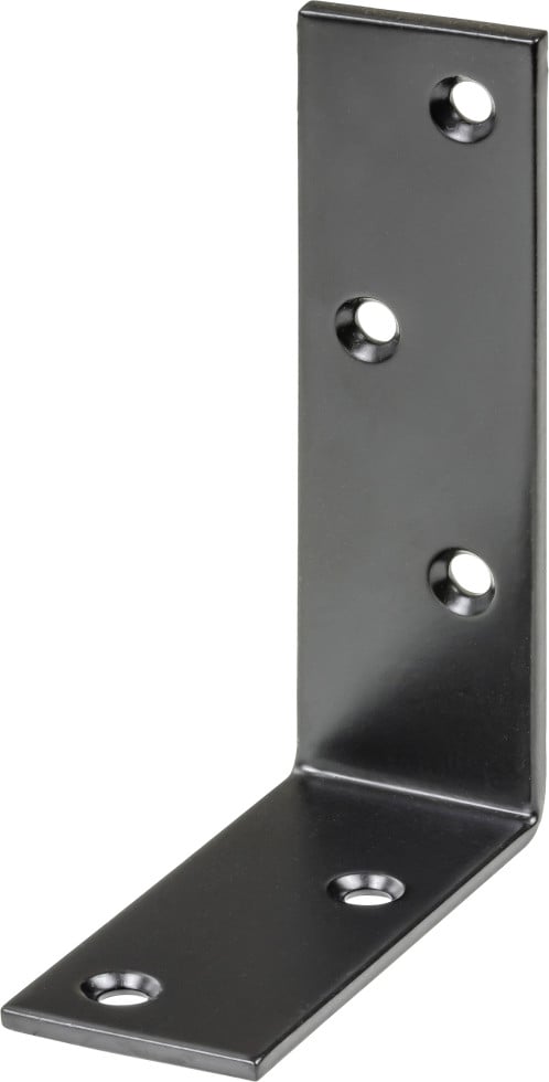 Vormann Balkenwinkel 120 x 80 x 35 mm Stahl schwarz stark Vormann Balkenwinkel 120 x 80 x 35 mm Stahl schwarz stark von VORMANN