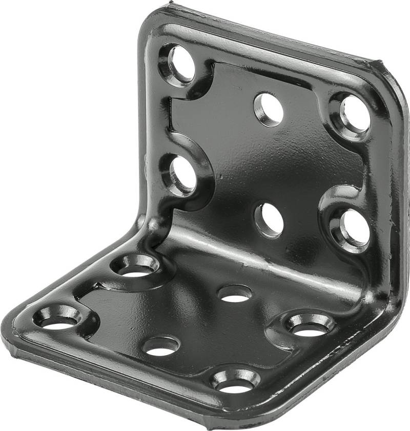 Vormann Combi-Winkelverbinder 40 x 40 x 50 mm Stahl schwarz Vormann Combi-Winkelverbinder 40 x 40 x 50 mm Stahl schwarz von VORMANN