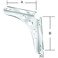 Delta Konsole 300x300 mm weiß - Vormann Delta Konsole 300x300 mm weiß - Vormann von VORMANN