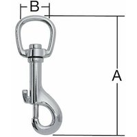 Karabinerhaken vern.82mm 1Stk. Vormann von VORMANN