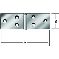 Pferd - Vormann gerolltes breites Tischband, verzinkt 80x28x1,2 mm von PFERD