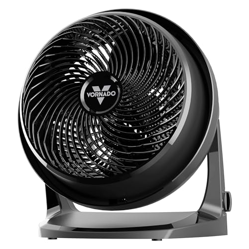 Vornado 62 Tischventilator: 21m Reichweite, leistungsstark und leise - kein Verbrauch im Standby-Modus von Vornado
