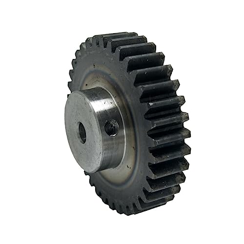 Ritzel-Spirale 1 Stück 1,5 m 60 Zähne Stirnrad Ritzel 60 Zähne 1,5 Modul Zahnrad 12 mm Breite Zahnrad 8 mm 10 mm 12 mm Bohrung 45 Stahlzahnstange Getriebe Gehrungswurm ( Color : 10mm bore , Size : 60 von VORNEL