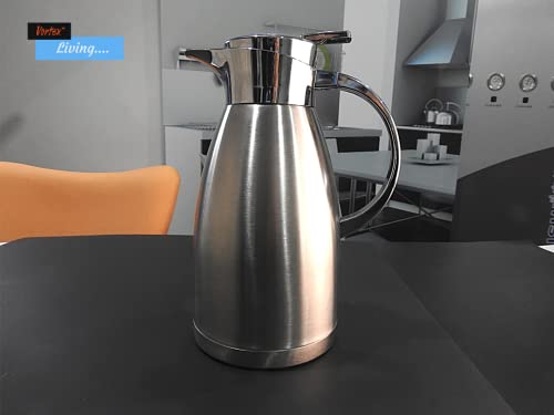 Kaffeekessel Vortex ST-16 1.8L SUS304 Wasserdichter Edelstahl mit großer Kapazität, 6 Schichten Wärmeerhaltung, einfach zu steuernder Thermokaffeekessel von Vortex