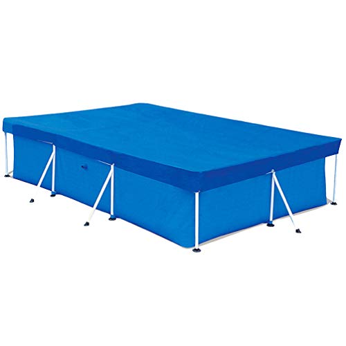 260X170CM Pool Abdeckplane Rechteck Schwimmbad Plane Anti Sonnenlicht Pool Abdeckung Schwimmbadabdeckung Staubdicht Wasserdicht Poolabdeckplane für Pool Schwimmen Blau von VOSAREA
